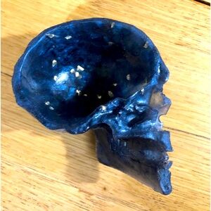 Handmade Small Sliced Skull Trinket Catch
